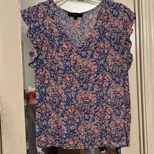RACHEL Rachel Roy floral shirt